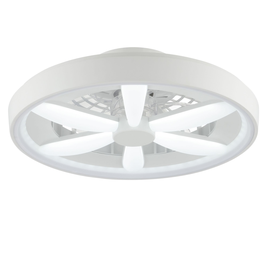 Brilliant - LED RGBW Zatemnitveni stropni ventilator s svetilko GAIANO LED/48W/230V 2700-6500K bela + Daljinski upravljalnik