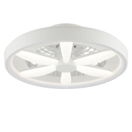 Brilliant - LED RGBW Zatemnitveni stropni ventilator s svetilko GAIANO LED/48W/230V 2700-6500K bela + Daljinski upravljalnik