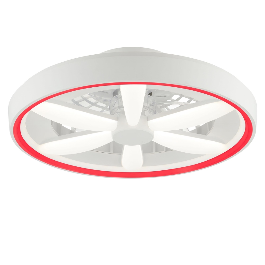 Brilliant - LED RGBW Zatemnitveni stropni ventilator s svetilko GAIANO LED/48W/230V 2700-6500K bela + Daljinski upravljalnik