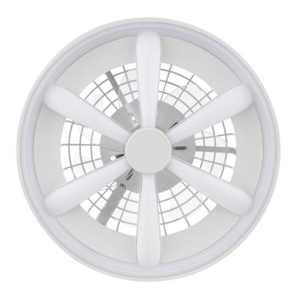 Brilliant - LED RGBW Zatemnitveni stropni ventilator s svetilko GAIANO LED/48W/230V 2700-6500K bela + Daljinski upravljalnik