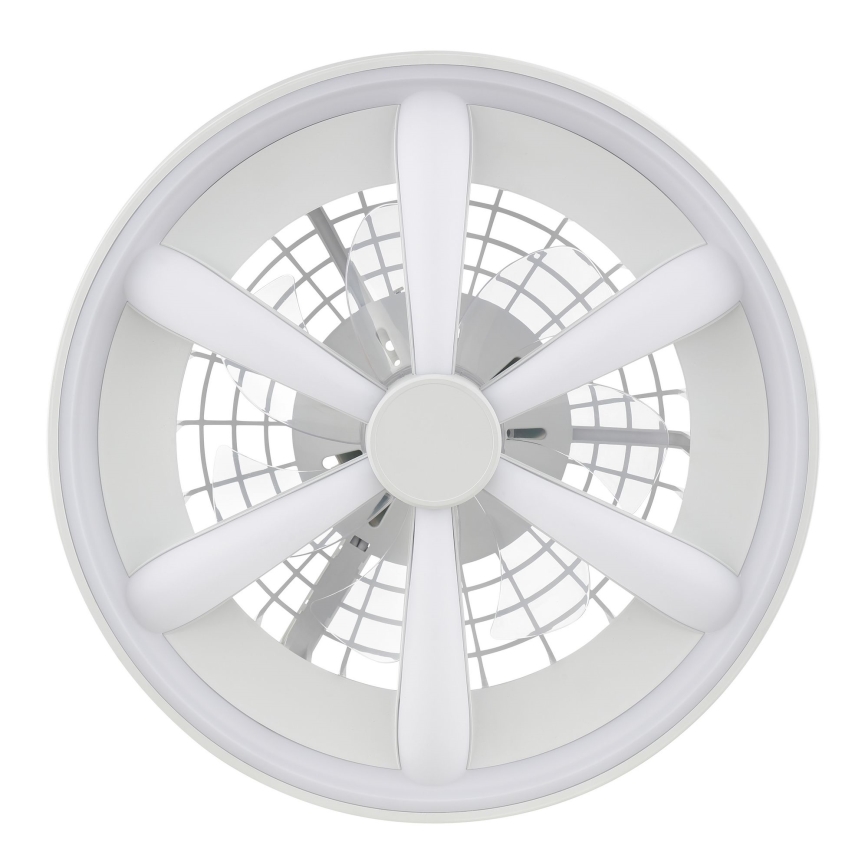 Brilliant - LED RGBW Zatemnitveni stropni ventilator s svetilko GAIANO LED/48W/230V 2700-6500K bela + Daljinski upravljalnik