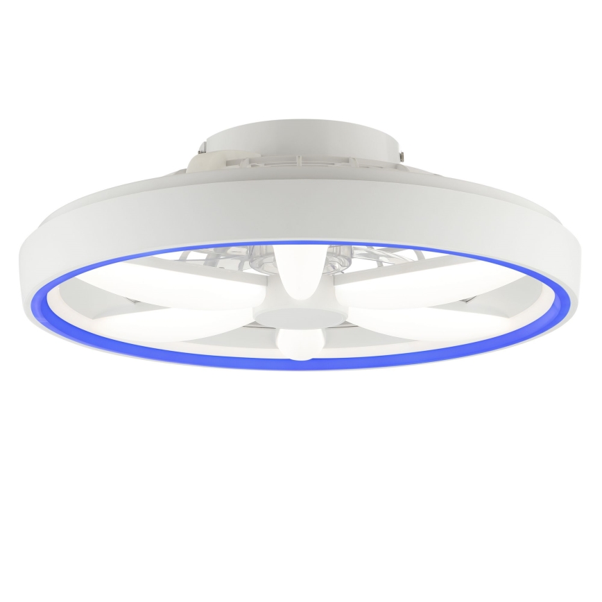 Brilliant - LED RGBW Zatemnitveni stropni ventilator s svetilko GAIANO LED/48W/230V 2700-6500K bela + Daljinski upravljalnik