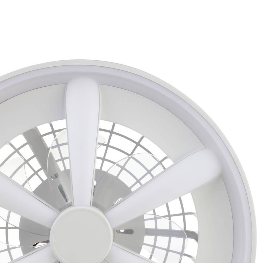 Brilliant - LED RGBW Zatemnitveni stropni ventilator s svetilko GAIANO LED/48W/230V 2700-6500K bela + Daljinski upravljalnik