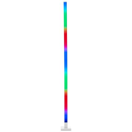Brilliant - LED RGBW Zatemnitvena stoječa svetilka NEELE LED/6,5W/230V bela + Daljinski upravljalnik