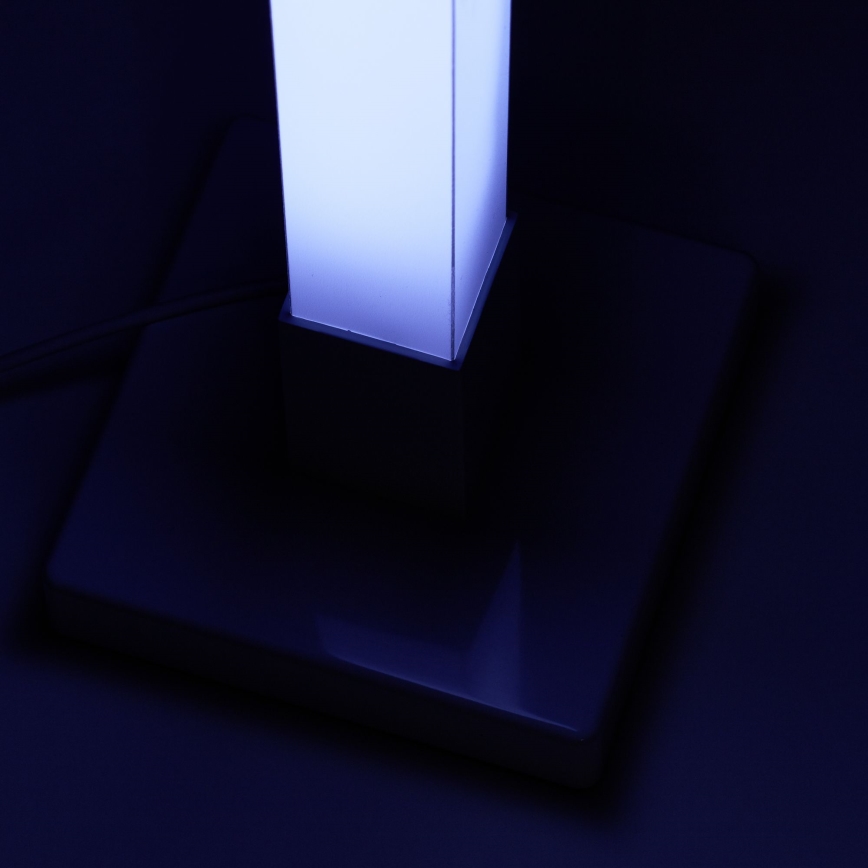 Brilliant - LED RGBW Zatemnitvena stoječa svetilka NEELE LED/6,5W/230V bela + Daljinski upravljalnik
