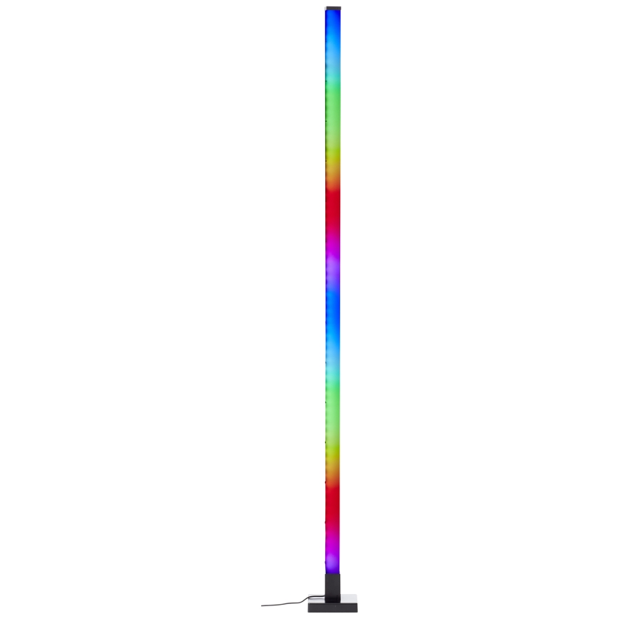 Brilliant - LED RGBW Zatemnitvena stoječa svetilka NEELE LED/6,5W/230V črna + Daljinski upravljalnik