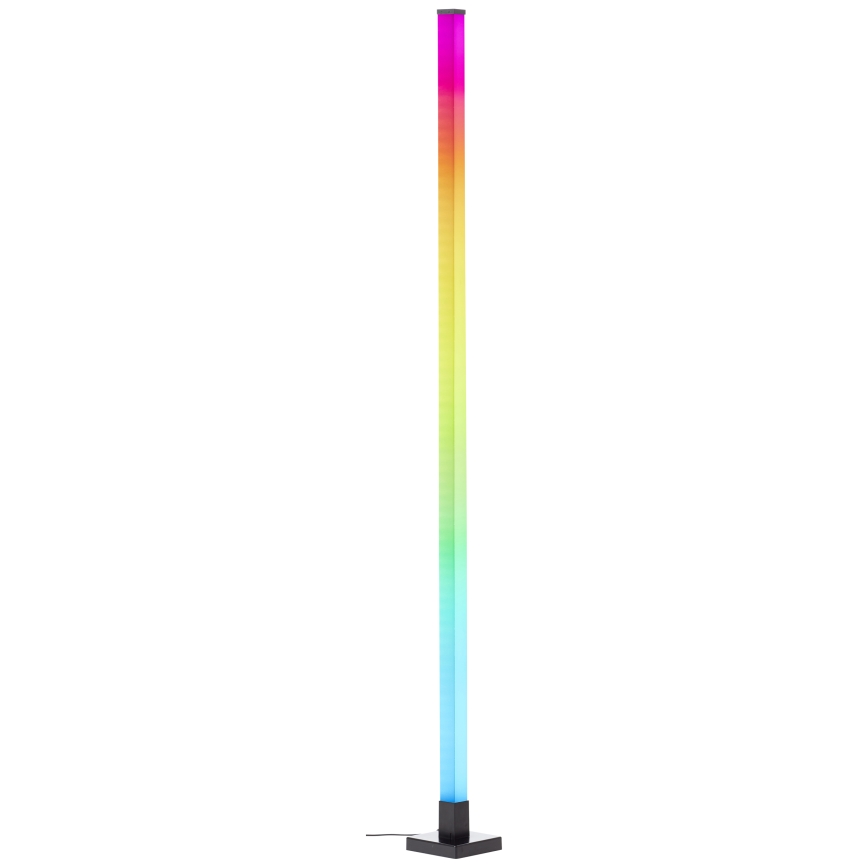 Brilliant - LED RGBW Zatemnitvena stoječa svetilka NEELE LED/6,5W/230V črna + Daljinski upravljalnik
