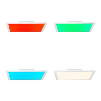 Brilliant - LED RGBW Zatemnitvena stropna svetilka ABIE LED/24W/230V 2700-6500K + Daljinski upravljalnik