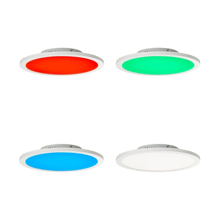 Brilliant - LED RGBW Zatemnitvena stropna svetilka ABIE LED/24W/230V 2700-6500K + Daljinski upravljalnik