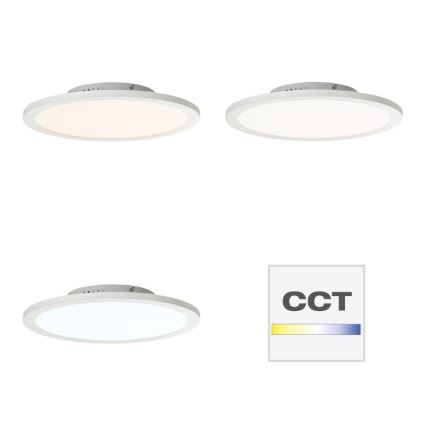 Brilliant - LED RGBW Zatemnitvena stropna svetilka ABIE LED/24W/230V 2700-6500K + Daljinski upravljalnik