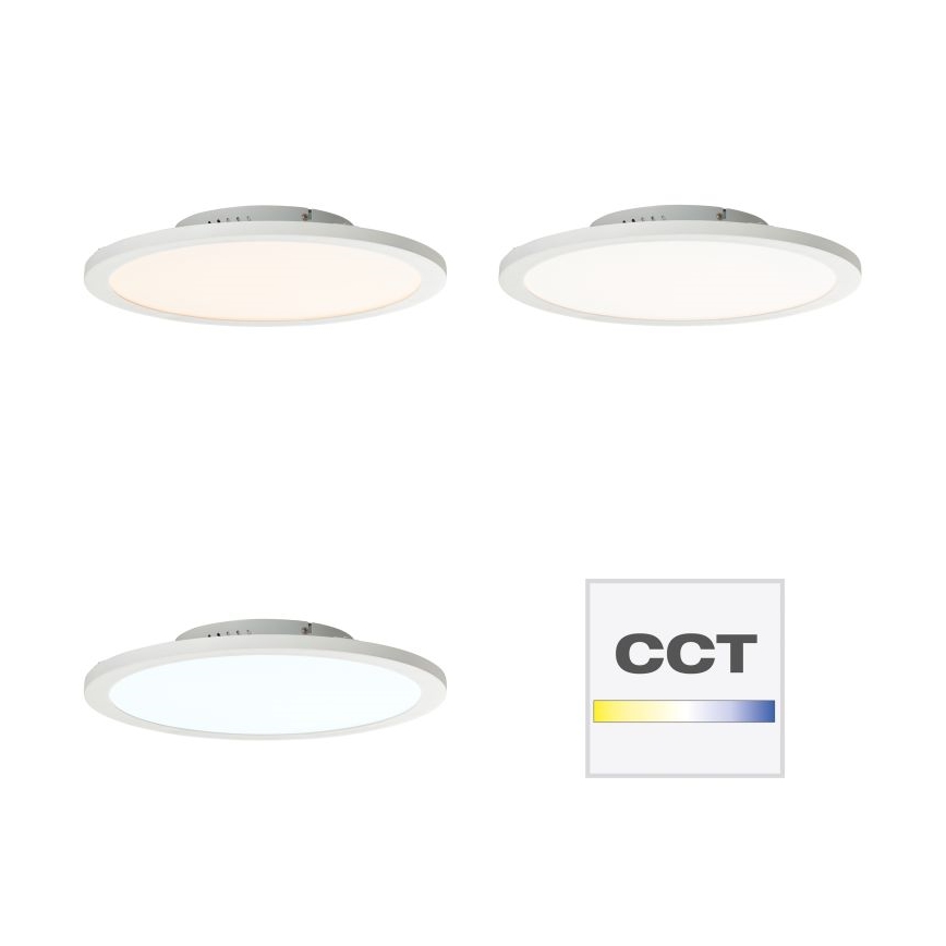 Brilliant - LED RGBW Zatemnitvena stropna svetilka ABIE LED/24W/230V 2700-6500K + Daljinski upravljalnik