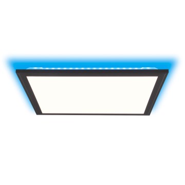 Brilliant - LED RGBW Zatemnitvena stropna svetilka ALLIE LED/24W/230V 2700-6500K črna + Daljinski upravljalnik