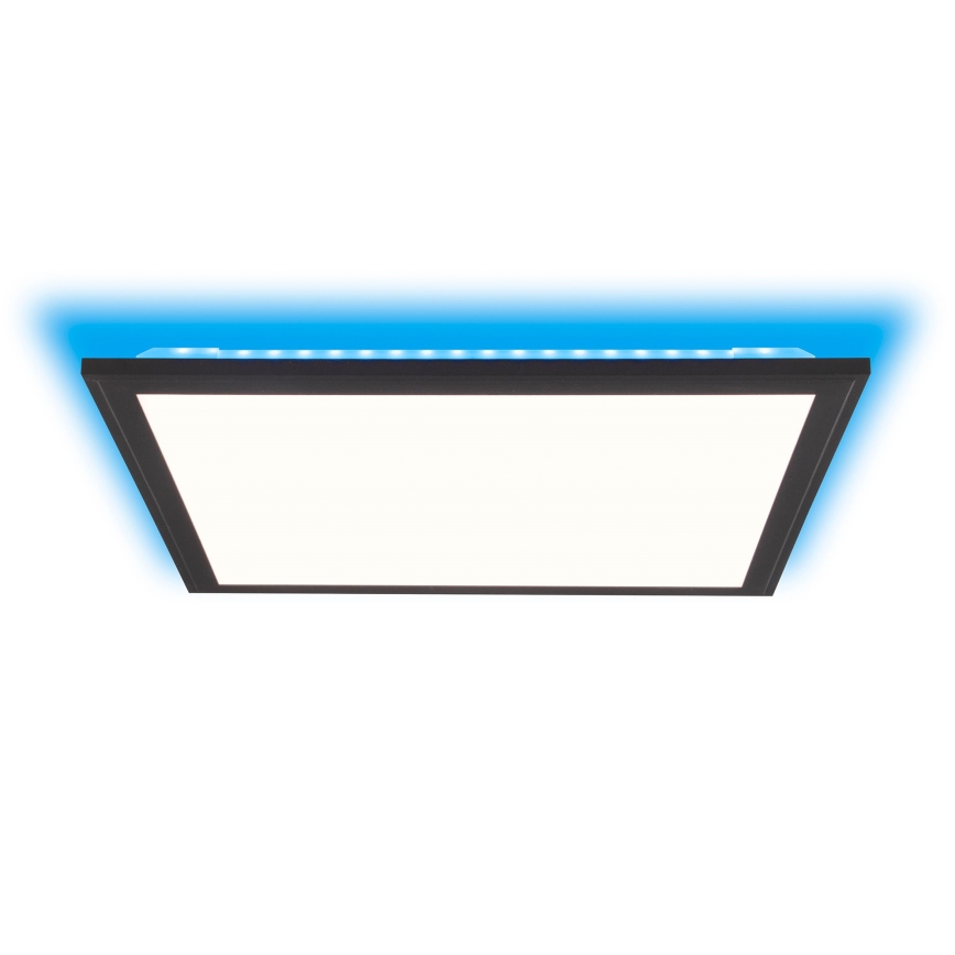 Brilliant - LED RGBW Zatemnitvena stropna svetilka ALLIE LED/24W/230V 2700-6500K črna + Daljinski upravljalnik