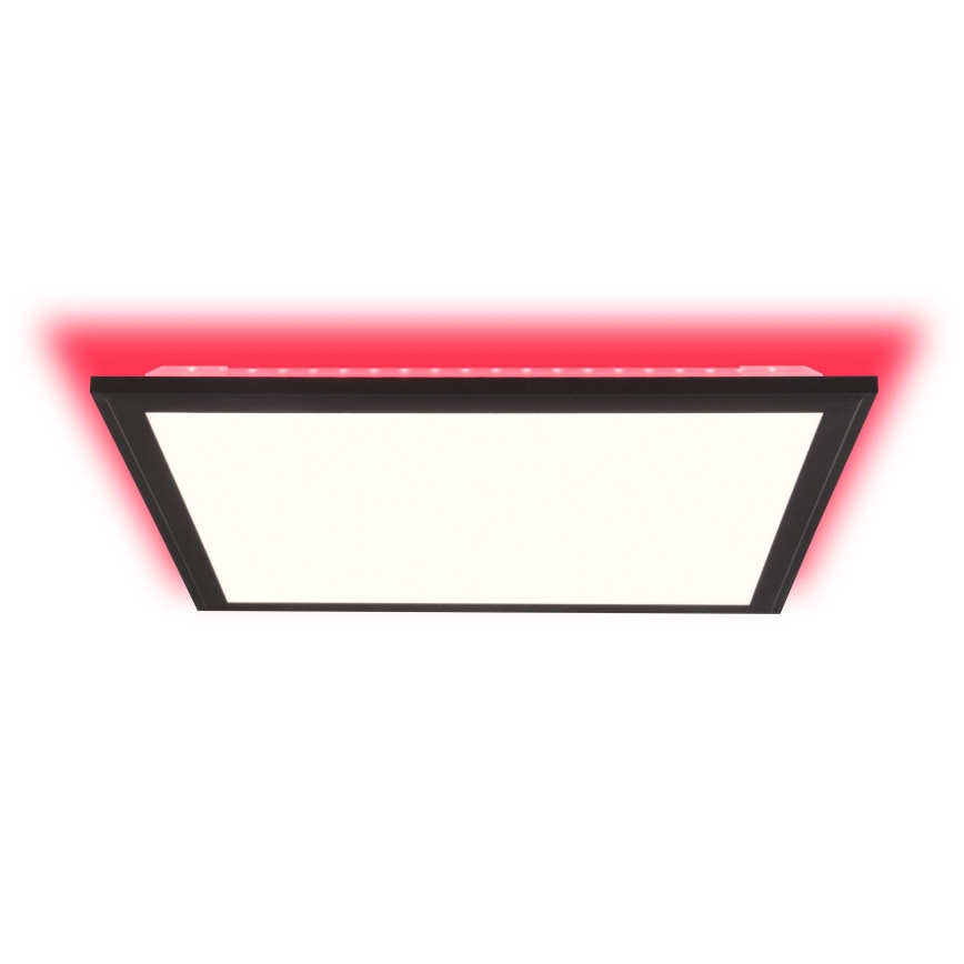 Brilliant - LED RGBW Zatemnitvena stropna svetilka ALLIE LED/24W/230V 2700-6500K črna + Daljinski upravljalnik