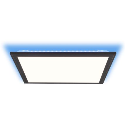 Brilliant - LED RGBW Zatemnitvena stropna svetilka ALLIE LED/24W/230V 2700-6500K črna + Daljinski upravljalnik