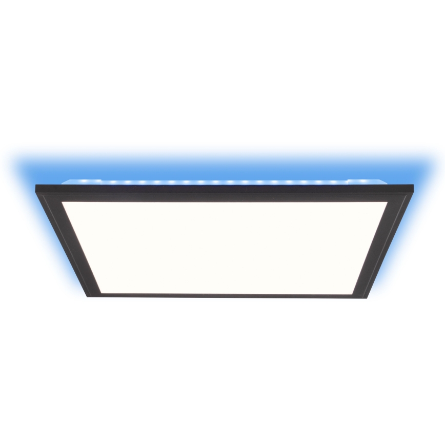 Brilliant - LED RGBW Zatemnitvena stropna svetilka ALLIE LED/24W/230V 2700-6500K črna + Daljinski upravljalnik