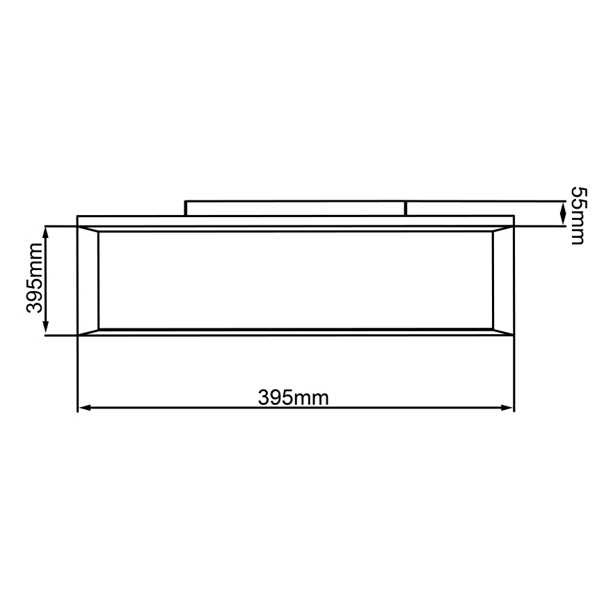 Brilliant - LED RGBW Zatemnitvena stropna svetilka ALLIE LED/24W/230V 2700-6500K + Daljinski upravljalnik