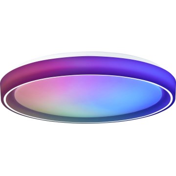 Brilliant - LED RGBW Zatemnitvena stropna svetilka FLOCO LED/34W/230V 3000-6500K pr. 49,5 cm bela + Daljinski upravljalnik