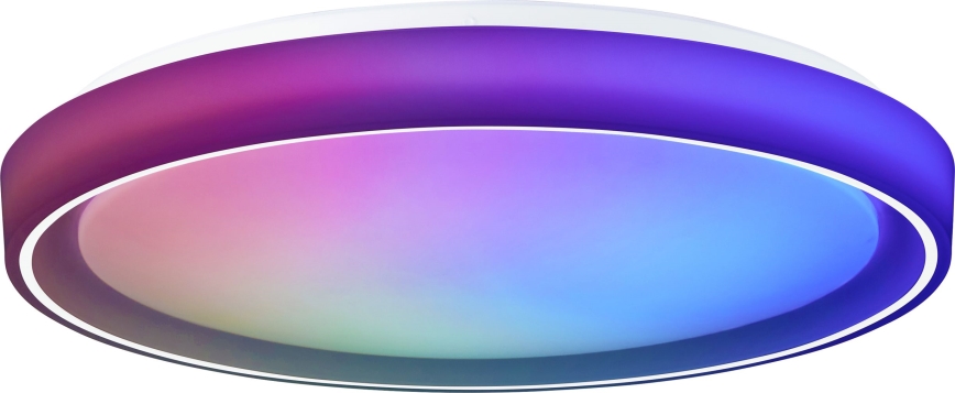 Brilliant - LED RGBW Zatemnitvena stropna svetilka FLOCO LED/34W/230V 3000-6500K pr. 49,5 cm bela + Daljinski upravljalnik