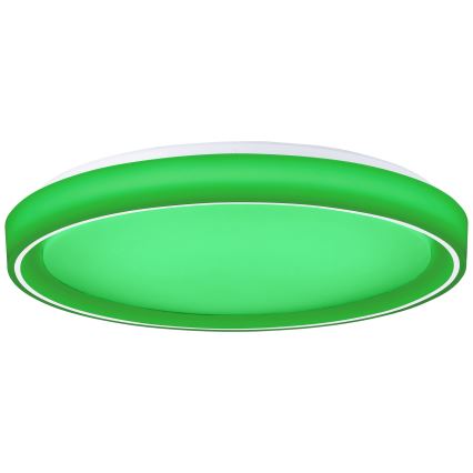 Brilliant - LED RGBW Zatemnitvena stropna svetilka FLOCO LED/34W/230V 3000-6500K pr. 49,5 cm bela + Daljinski upravljalnik