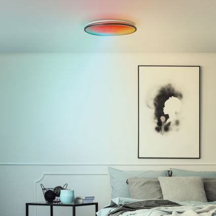Brilliant - LED RGBW Zatemnitvena stropna svetilka HEIDA LED/30W/230V 3000-6500K + Daljinski upravljalnik