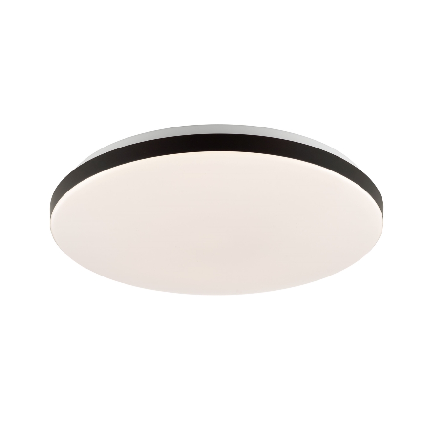 Brilliant - LED RGBW Zatemnitvena stropna svetilka LIVIO LED/20W/230V 3000-6500K pr. 49 cm črna + Daljinski upravljalnik