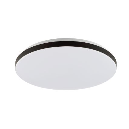 Brilliant - LED RGBW Zatemnitvena stropna svetilka LIVIO LED/20W/230V 3000-6500K pr. 49 cm črna + Daljinski upravljalnik