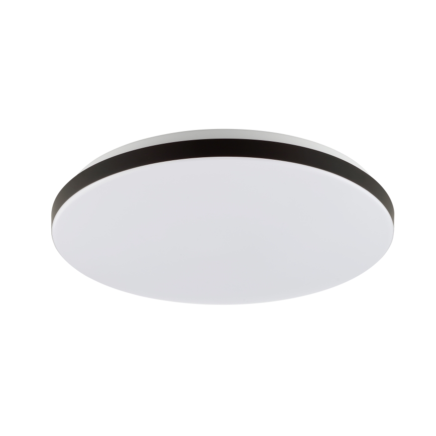 Brilliant - LED RGBW Zatemnitvena stropna svetilka LIVIO LED/20W/230V 3000-6500K pr. 49 cm črna + Daljinski upravljalnik