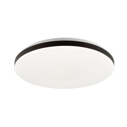 Brilliant - LED RGBW Zatemnitvena stropna svetilka LIVIO LED/20W/230V 3000-6500K pr. 49 cm črna + Daljinski upravljalnik