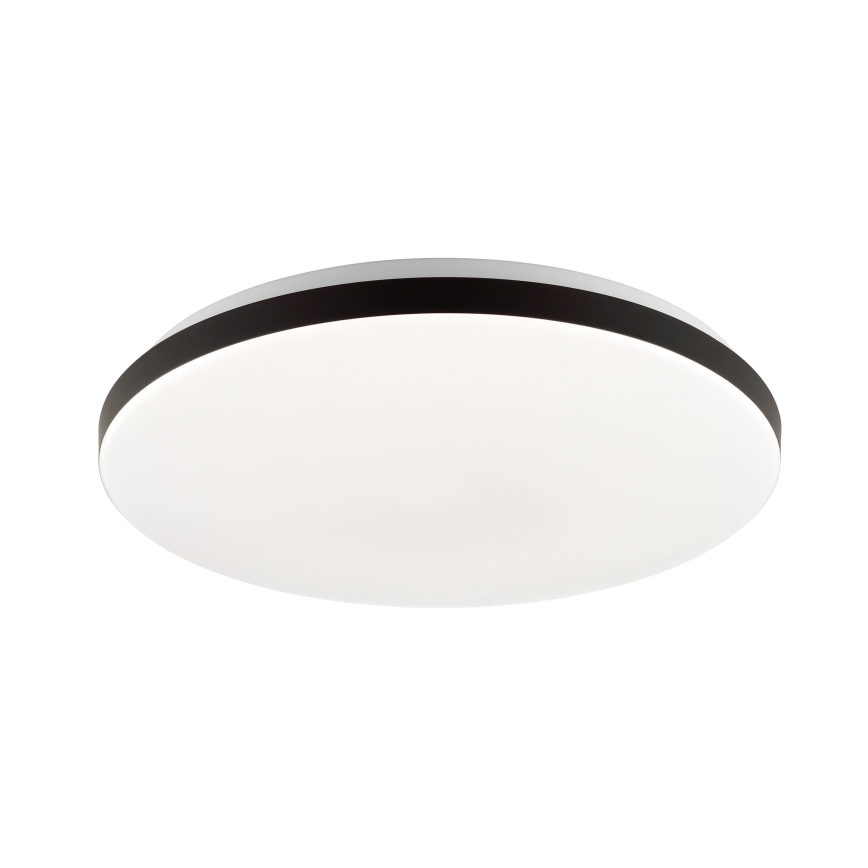 Brilliant - LED RGBW Zatemnitvena stropna svetilka LIVIO LED/20W/230V 3000-6500K pr. 49 cm črna + Daljinski upravljalnik