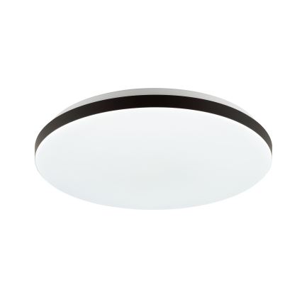 Brilliant - LED RGBW Zatemnitvena stropna svetilka LIVIO LED/20W/230V 3000-6500K pr. 49 cm črna + Daljinski upravljalnik