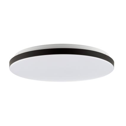 Brilliant - LED RGBW Zatemnitvena stropna svetilka LIVIO LED/20W/230V 3000-6500K pr. 49 cm črna + Daljinski upravljalnik