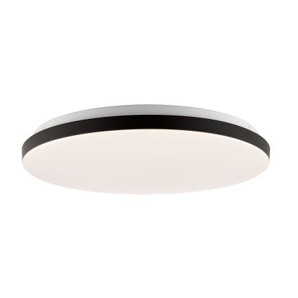 Brilliant - LED RGBW Zatemnitvena stropna svetilka LIVIO LED/20W/230V 3000-6500K pr. 49 cm črna + Daljinski upravljalnik