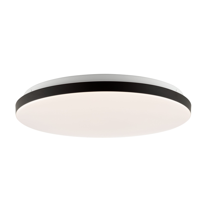 Brilliant - LED RGBW Zatemnitvena stropna svetilka LIVIO LED/20W/230V 3000-6500K pr. 49 cm črna + Daljinski upravljalnik