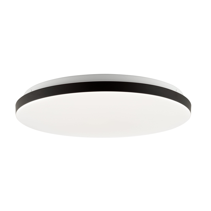Brilliant - LED RGBW Zatemnitvena stropna svetilka LIVIO LED/20W/230V 3000-6500K pr. 49 cm črna + Daljinski upravljalnik
