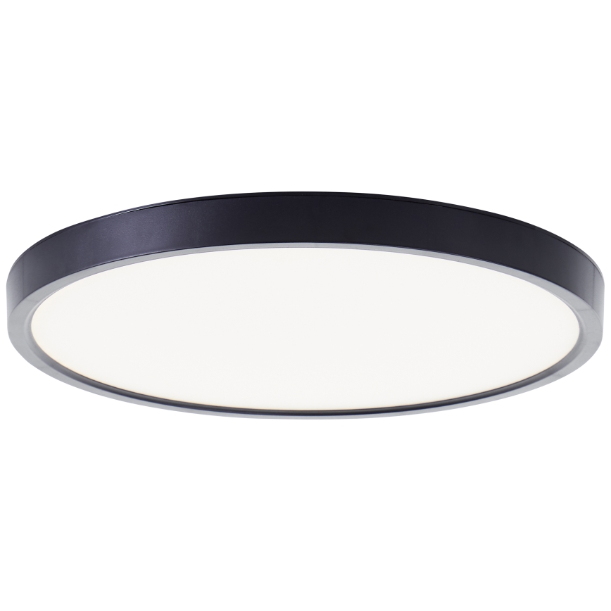 Brilliant - LED RGBW Zatemnitvena stropna svetilka LOTTI LED/16W/230V 3000K pr. 30 cm črna Wi-Fi Tuya + Daljinski upravljalnik