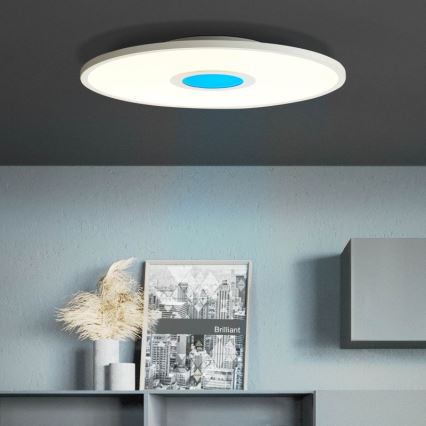 Brilliant - LED RGBW Zatemnitvena stropna svetilka ODELLA LED/24W/230V 2700-6500K + Daljinski upravljalnik