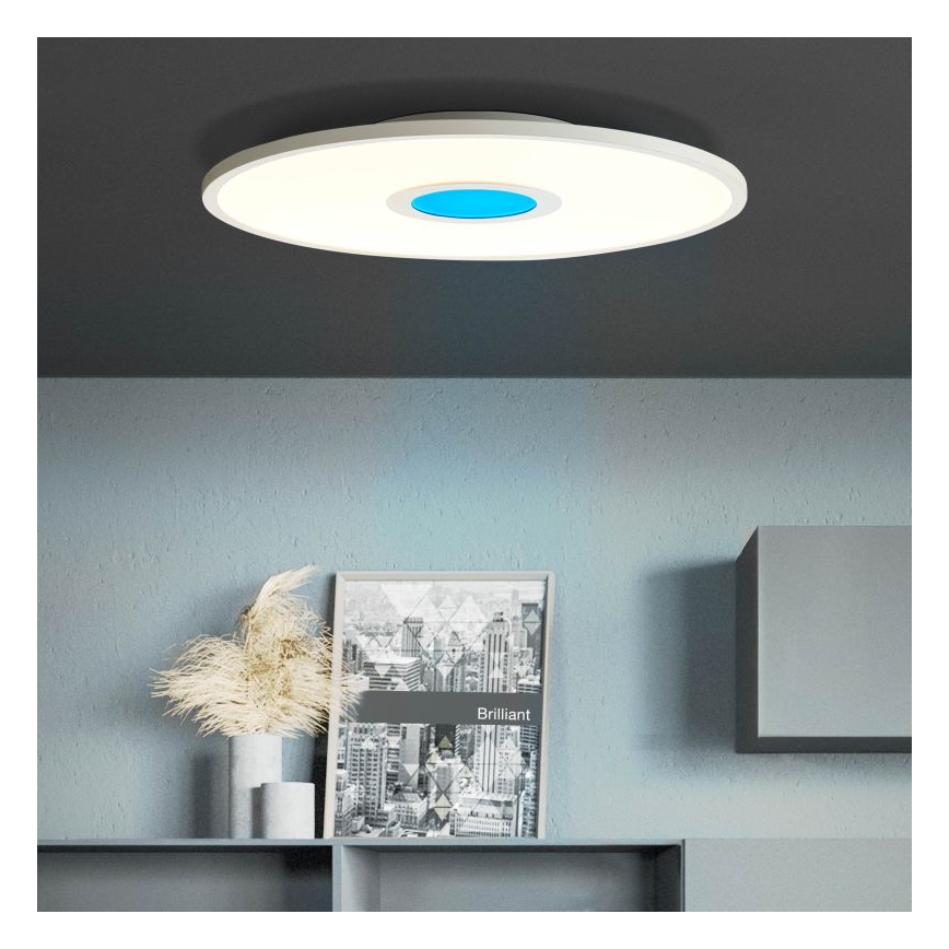 Brilliant - LED RGBW Zatemnitvena stropna svetilka ODELLA LED/24W/230V 2700-6500K + Daljinski upravljalnik
