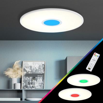 Brilliant - LED RGBW Zatemnitvena stropna svetilka ODELLA LED/24W/230V 2700-6500K + Daljinski upravljalnik