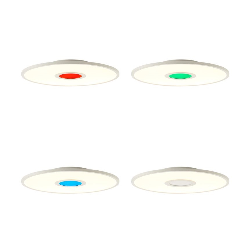 Brilliant - LED RGBW Zatemnitvena stropna svetilka ODELLA LED/24W/230V 2700-6500K + Daljinski upravljalnik