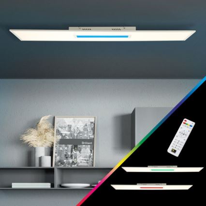 Brilliant - LED RGBW Zatemnitvena stropna svetilka ODELLA LED/37W/230V 2700-6500K + Daljinski upravljalnik