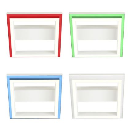Brilliant - LED RGBW Zatemnitvena stropna svetilka PALLAS LED/18W/230V 2700-6500K + Daljinski upravljalnik
