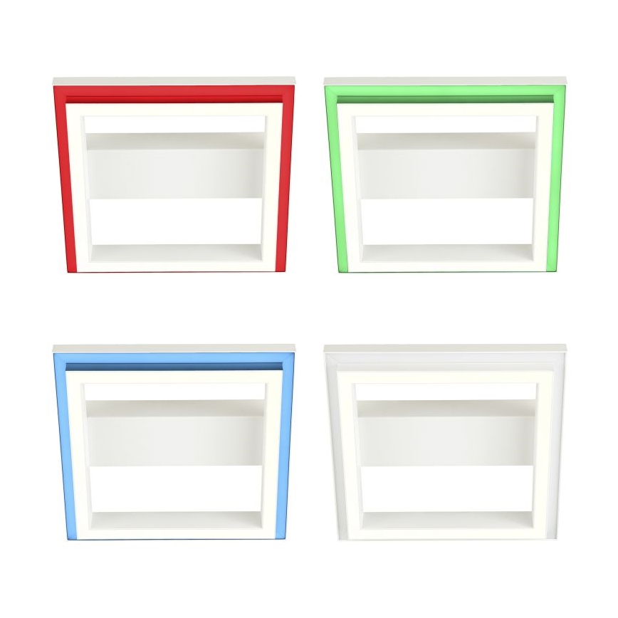 Brilliant - LED RGBW Zatemnitvena stropna svetilka PALLAS LED/18W/230V 2700-6500K + Daljinski upravljalnik