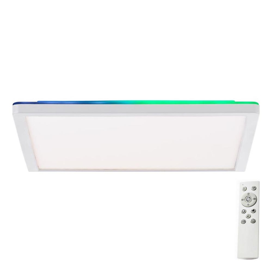 Brilliant - LED RGBW Zatemnitvena stropna svetilka SALTERY LED/20W/230V 3000-6500K + Daljinski upravljalnik