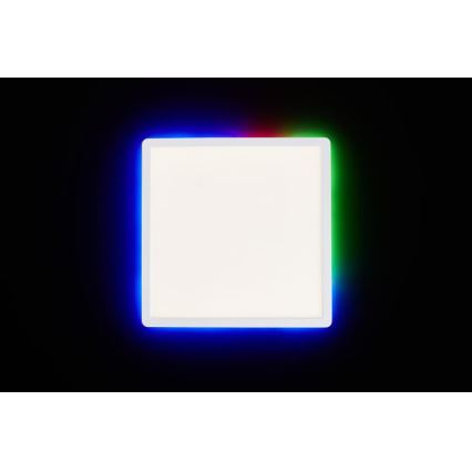 Brilliant - LED RGBW Zatemnitvena stropna svetilka SALTERY LED/20W/230V 3000-6500K + Daljinski upravljalnik