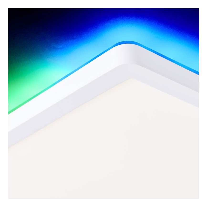 Brilliant - LED RGBW Zatemnitvena stropna svetilka SALTERY LED/20W/230V 3000-6500K + Daljinski upravljalnik