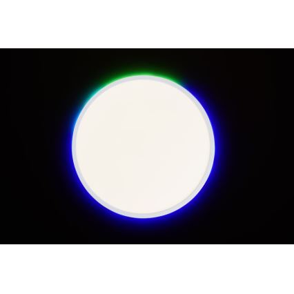 Brilliant - LED RGBW Zatemnitvena stropna svetilka SALTERY LED/22W/230V 3000-6500K + Daljinski upravljalnik
