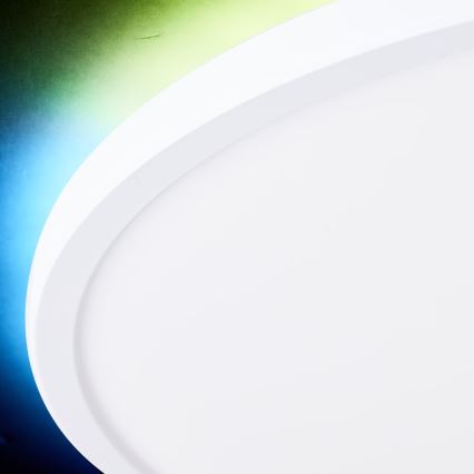 Brilliant - LED RGBW Zatemnitvena stropna svetilka SALTERY LED/22W/230V 3000-6500K + Daljinski upravljalnik