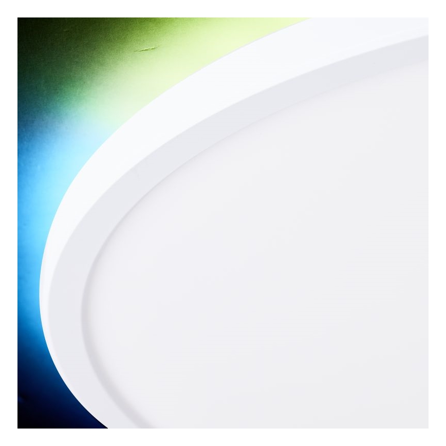 Brilliant - LED RGBW Zatemnitvena stropna svetilka SALTERY LED/22W/230V 3000-6500K + Daljinski upravljalnik