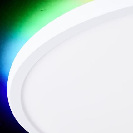 Brilliant - LED RGBW Zatemnitvena stropna svetilka SALTERY LED/22W/230V 3000-6500K + Daljinski upravljalnik
